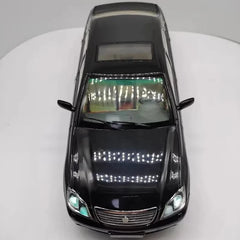 [OEM] 1:18 Toyota 2003 Crown Royal Saloon S180 Black Model Car Die-Cast