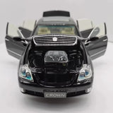 [OEM] 1:18 Toyota 2003 Crown Royal Saloon S180 Black Model Car Die-Cast