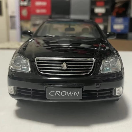 [OEM] 1:18 Toyota 2003 Crown S180 noir voiture miniature Die-Cast