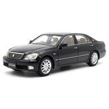 [OEM] 1:18 Toyota 2003 Crown S180 Black Model Car Die-Cast