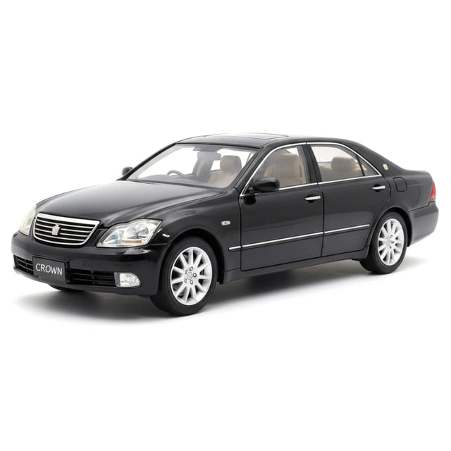 [OEM] 1:18 Toyota 2003 Crown S180 Black Model Car Die-Cast