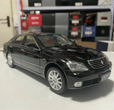 [OEM] 1:18 Toyota 2003 Crown S180 Black Model Car Die-Cast