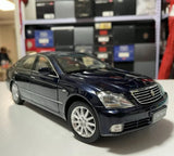 [OEM] 1:18 Toyota 2003 Crown S180 blu modellino di auto Die-Cast