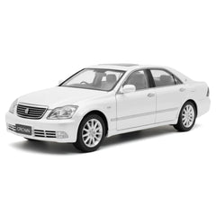 [OEM] 1:18 Toyota 2003 Crown S180 bianco modellino di auto Die-Cast