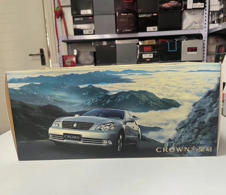 [OEM] 1:18 Toyota 2003 Crown S180 Wine voiture miniature Die-Cast