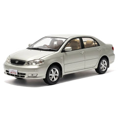 [OEM] 1:18 Toyota 2004 Corolla Altis argento modellino di auto Die-Cast