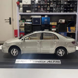 [OEM] 1:18 Toyota 2004 Corolla Altis zilver modelauto Die-Cast