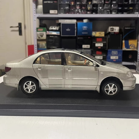 [OEM] 1:18 Toyota 2004 Corolla Altis argent voiture miniature Die-Cast