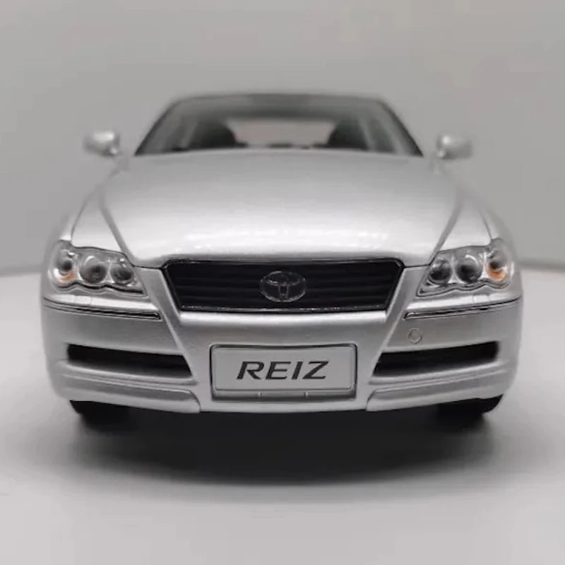 [OEM] 1:18 Toyota 2004 Mark X argento modellino di auto Die-Cast