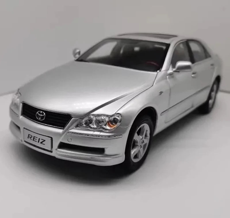 [OEM] 1:18 Toyota 2004 Mark X argento modellino di auto Die-Cast