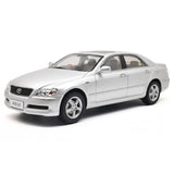[OEM] 1:18 Toyota 2004 Mark X argento modellino di auto Die-Cast