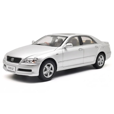 [OEM] 1:18 Toyota 2004 Mark X Silver Model Car Die-Cast