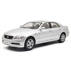 [OEM] 1:18 Toyota 2004 Mark X Silver Model Car Die-Cast