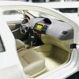 [OEM] 1:18 Toyota 2004 Vios XP40 White Model Car Die-Cast