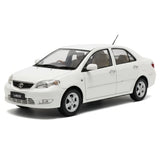 [OEM] 1:18 Toyota 2004 Vios XP40 White Model Car Die-Cast