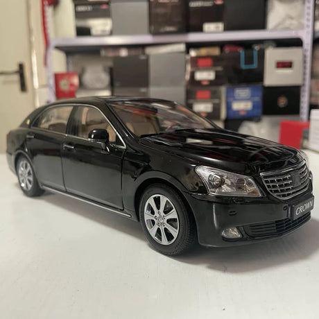 [OEM] 1:18 Toyota 2008 Crown S200 noir voiture miniature Die-Cast