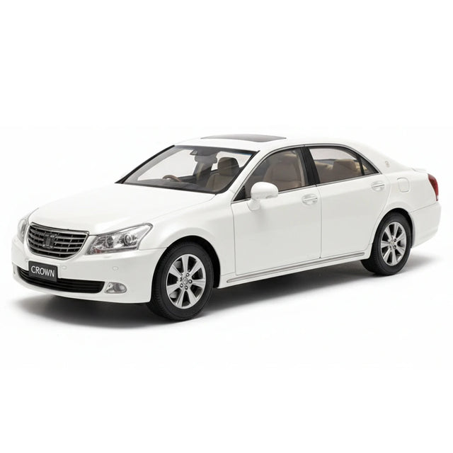 [OEM] 1:18 Toyota 2008 Crown S200 White Model Car Die-Cast