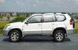 [OEM] 1:18 Toyota 2008 Land Cruiser Prado White Model Car Die-Cast