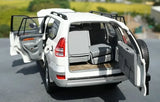[OEM] 1:18 Toyota 2008 Land Cruiser Prado White Model Car Die-Cast