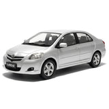 [OEM] 1:18 Toyota 2008 Vios XP90 Silver Model Car Die-Cast