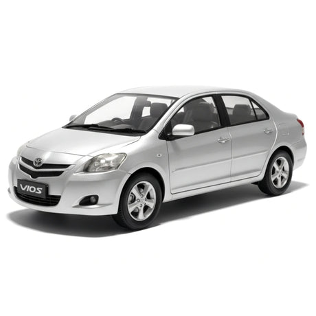 [OEM] 1:18 Toyota 2008 Vios XP90 argent voiture miniature Die-Cast