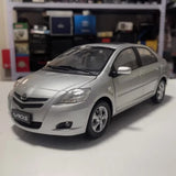 [OEM] 1:18 Toyota 2008 Vios XP90 Silver Model Car Die-Cast