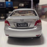 [OEM] 1:18 Toyota 2008 Vios XP90 Silver Model Car Die-Cast