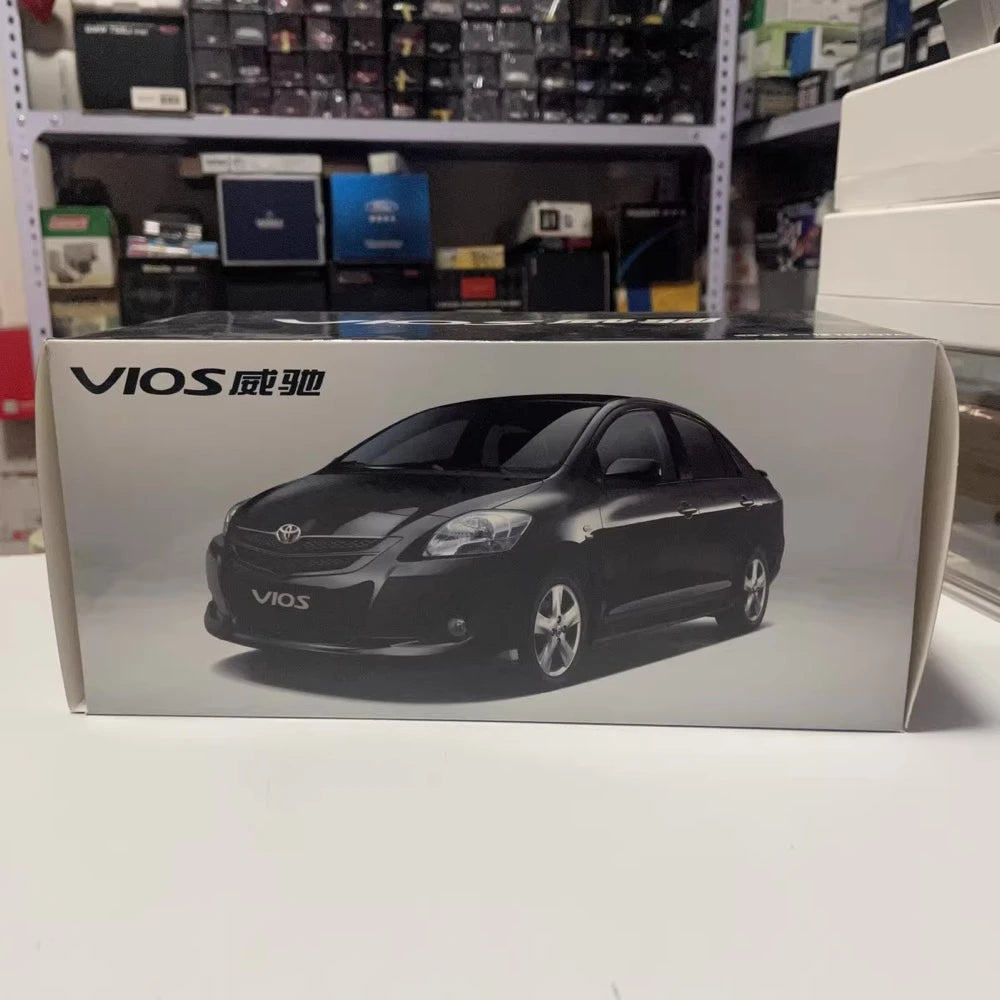 [OEM] 1:18 Toyota 2008 Vios XP90 Silver Model Car Die-Cast