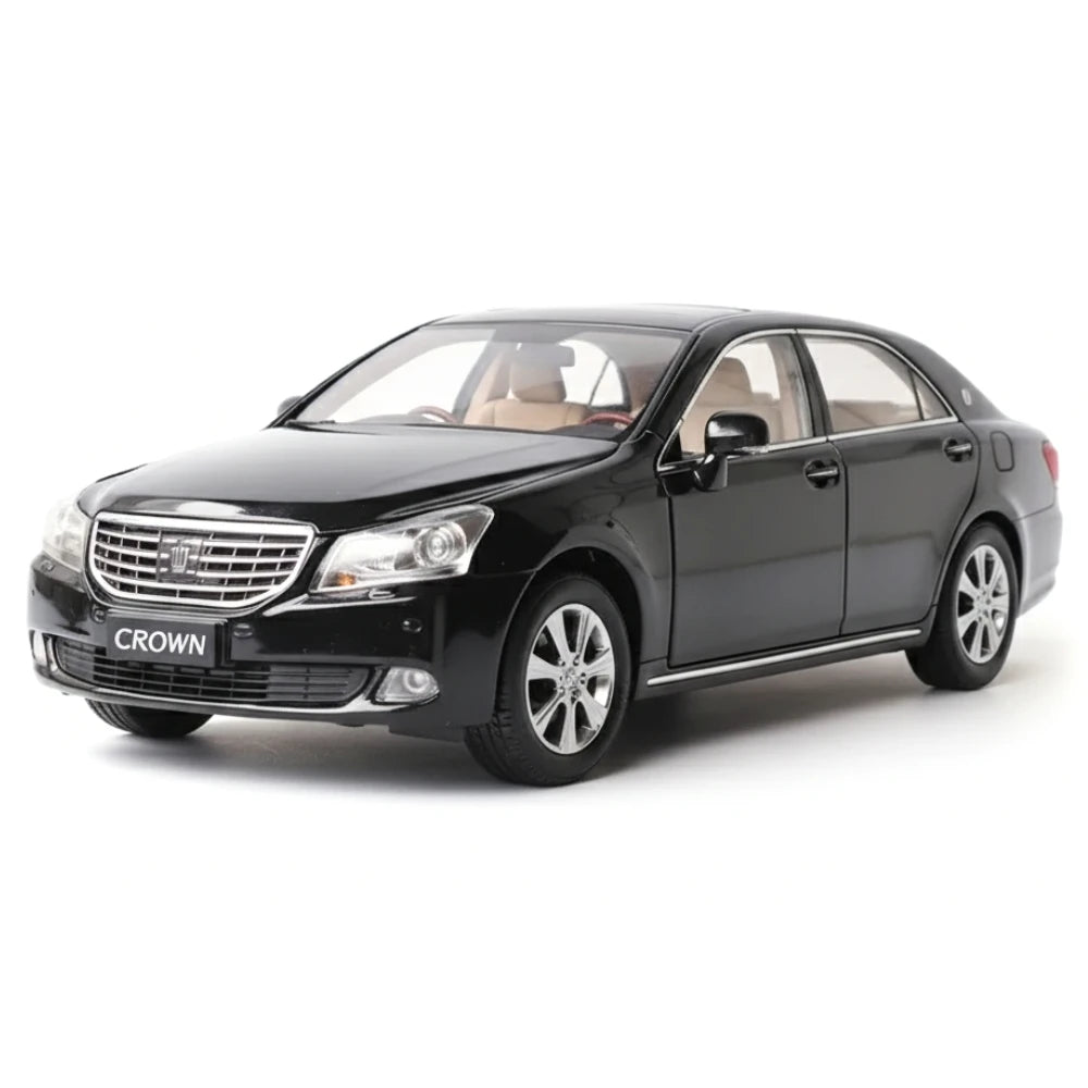 [OEM] 1:18 Toyota 2009 Crown S200 Black Model Car Die-Cast