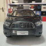 [OEM] 1:18 Toyota 2009 Highlander harmaa pienoismalli Die-Cast
