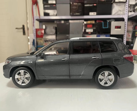 [OEM] 1:18 Toyota 2009 Highlander gris voiture miniature Die-Cast