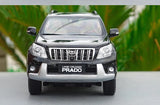 [OEM] 1:18 Toyota 2009 Land Cruiser Prado Black Model Car Die-Cast