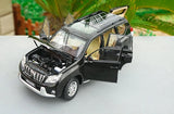 [OEM] 1:18 Toyota 2009 Land Cruiser Prado Black Model Car Die-Cast