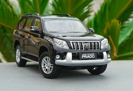 [OEM] 1:18 Toyota 2009 Land Cruiser Prado svart Line modellbil Die-Cast