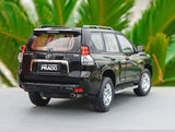 [OEM] 1:18 Toyota 2009 Land Cruiser Prado Black Line Model Car Die-Cast