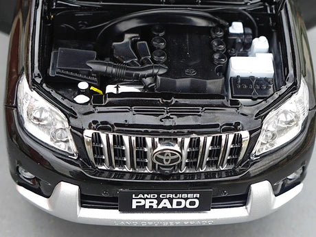 [OEM] 1:18 Toyota 2009 Land Cruiser Prado svart Line modellbil Die-Cast