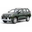 [OEM] 1:18 Toyota 2009 Land Cruiser Prado vihreä pienoismalli Die-Cast