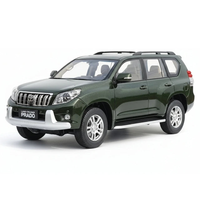 [OEM] 1:18 Toyota 2009 Land Cruiser Prado vihreä pienoismalli Die-Cast