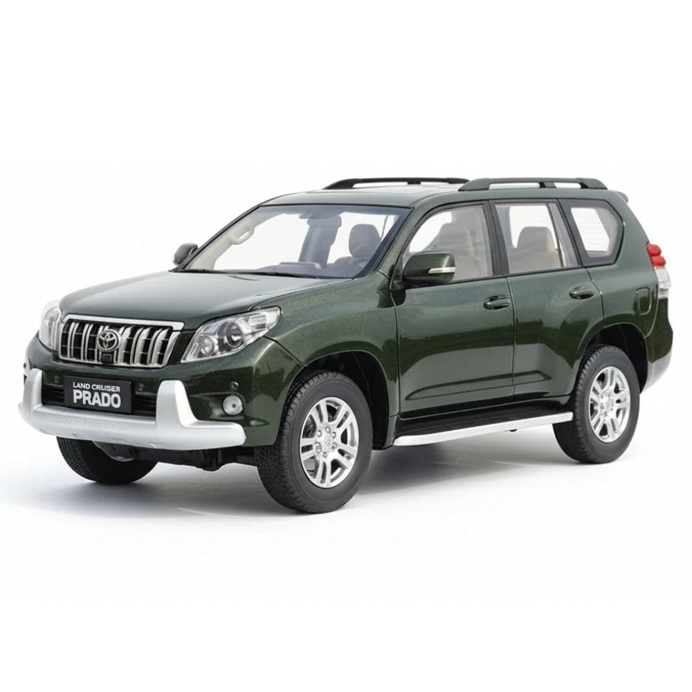 [OEM] 1:18 Toyota 2009 Land Cruiser Prado Green Model Car Die-Cast