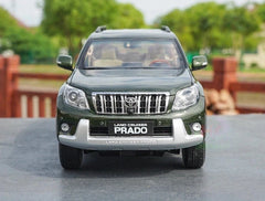 [OEM] 1:18 Toyota 2009 Land Cruiser Prado Green Model Car Die-Cast