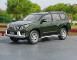 [OEM] 1:18 Toyota 2009 Land Cruiser Prado vihreä pienoismalli Die-Cast