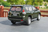 [OEM] 1:18 Toyota 2009 Land Cruiser Prado vihreä pienoismalli Die-Cast