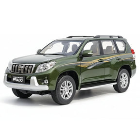 [OEM] 1:18 Toyota 2009 Land Cruiser Prado Green Line Model Car Die-Cast