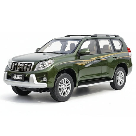 [OEM] 1:18 Toyota 2009 Land Cruiser Prado grön Line modellbil Die-Cast