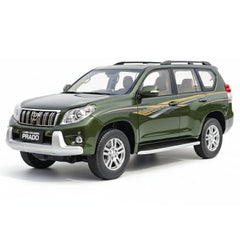 [OEM] 1:18 Toyota 2009 Land Cruiser Prado Green Line Model Car Die-Cast