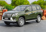 [OEM] 1:18 Toyota 2009 Land Cruiser Prado Green Line Model Car Die-Cast
