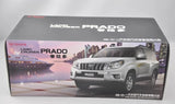 [OEM] 1:18 Toyota 2009 Land Cruiser Prado valkoinen pienoismalli Die-Cast