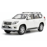 [OEM] 1:18 Toyota 2009 Land Cruiser Prado valkoinen pienoismalli Die-Cast