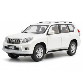 [OEM] 1:18 Toyota 2009 Land Cruiser Prado valkoinen pienoismalli Die-Cast