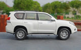 [OEM] 1:18 Toyota 2009 Land Cruiser Prado valkoinen pienoismalli Die-Cast